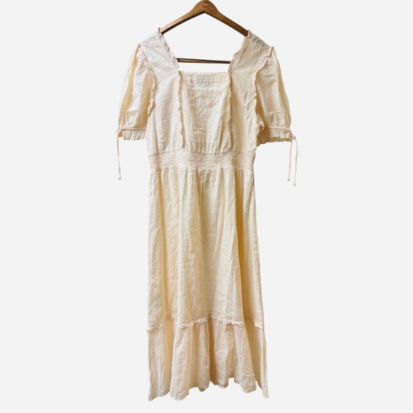 Cleobella | Sylvia Cream Midi Dress - Picture 2 of 15